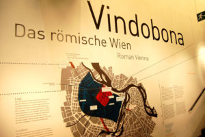 Inngangen til Römermuseum i Wien