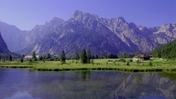 Almsee (lake), Almtal, Oberösterreich,Østerrike