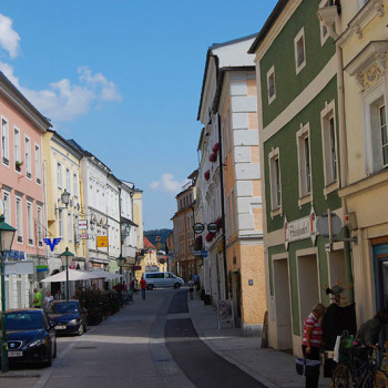 Eisengasse, Freistadt, Oberösterreich, Østerrike.