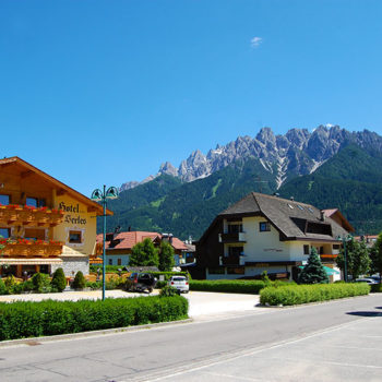 Toblach, Syd-Tirol, Italia