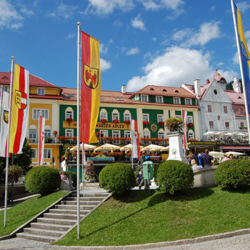 Hauptplatz Mariazell, Steiermark, Østerrike
