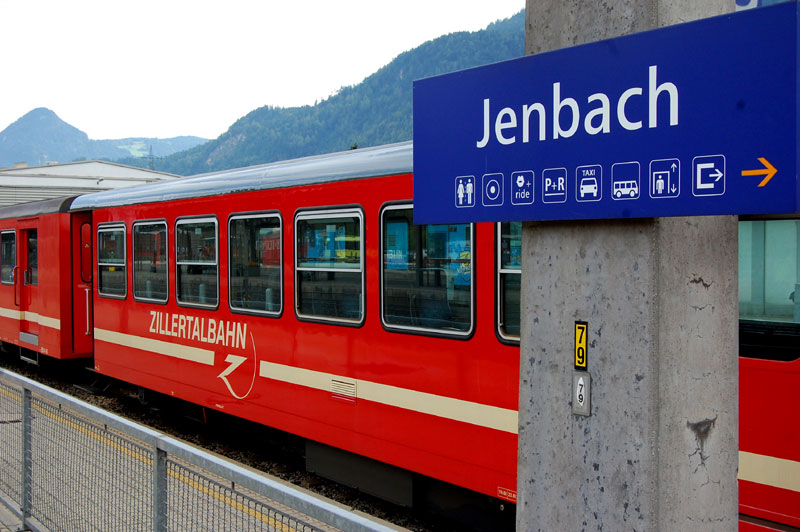 Med tog i Østerrike - Zillertalbahn
