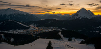 Vintersportferie i VM-byen Seefeld, Tirol, Østerrike