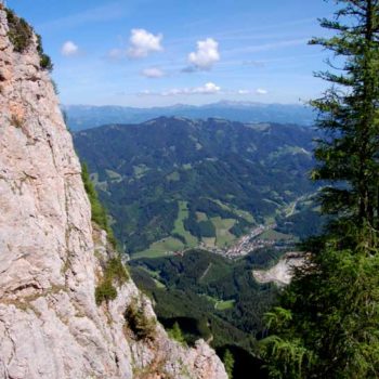 Vandring fra Teichalm til Hochlantsch, Alemnland, Steiermark, Østerrike