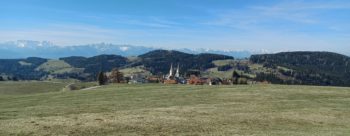 Utsikten fra Diex i Kärnten, Østerrike