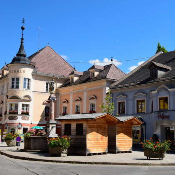 Det historiske sentrum av Windischgarsten, Pyhrn-Priel, Oberösterreich